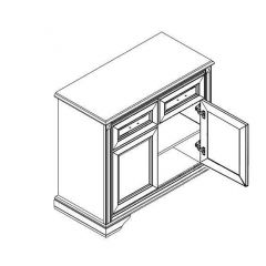 Тумба Стилиус B169-KOM2D2S\80 | фото 2