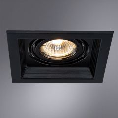 Встраиваемый светильник Arte Lamp Canis A6661PL-1BK | фото 3