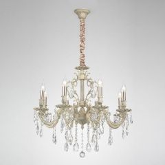 Подвесная люстра Lucia Tucci Barletta BARLETTA 1730.8 cream white | фото 2