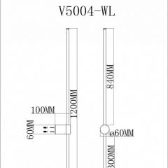 Бра Moderli Ricco V5004-WL | фото 3