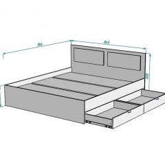 Кровать Ольга L43 (1800) 2 ящика | фото 2