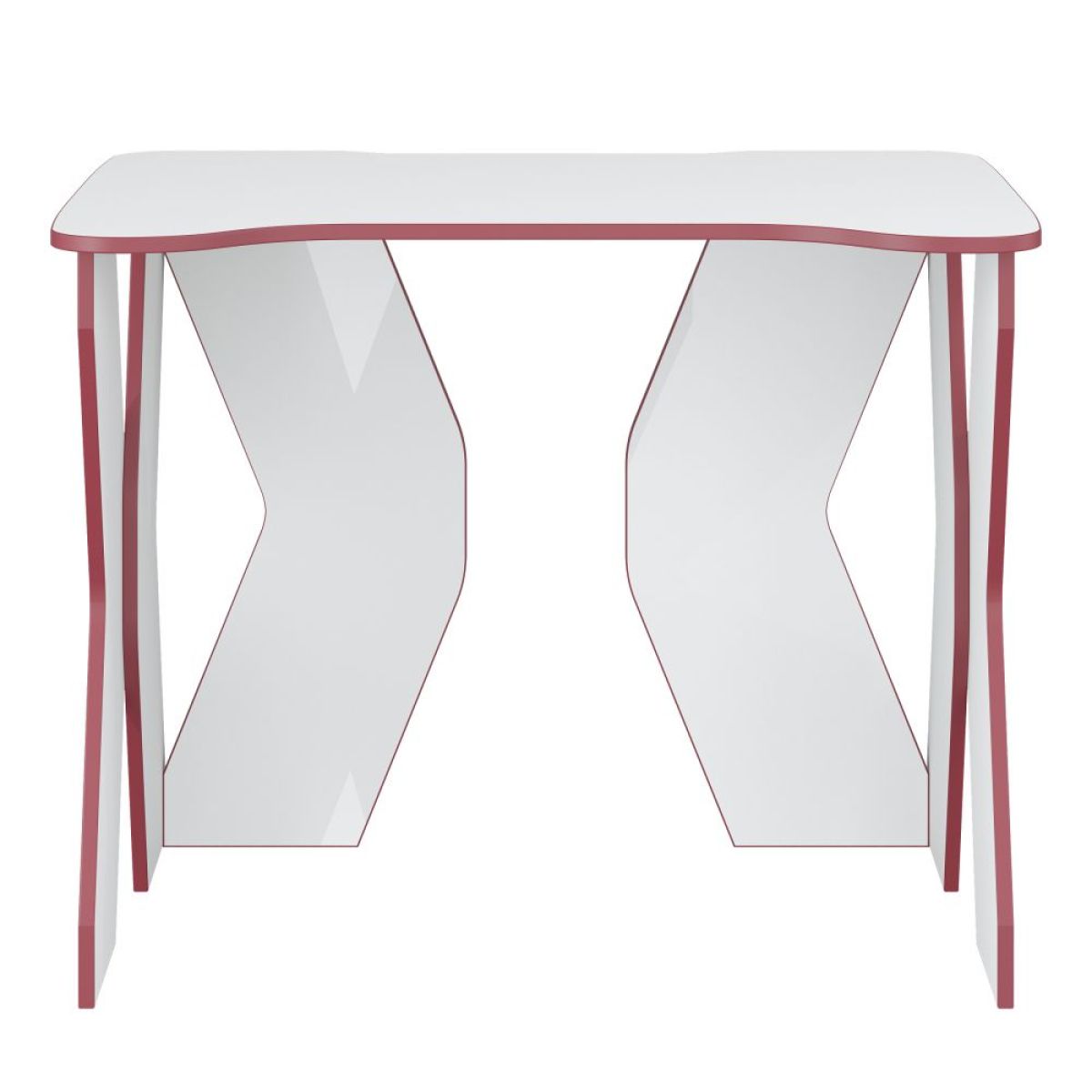 Стол компьютерный Геймер 1 (Белый/Красный) | фото 2