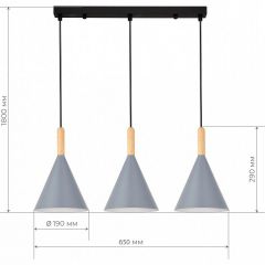 Подвесной светильник EVOLUCE Arket SLE1255-413-03 | фото 4