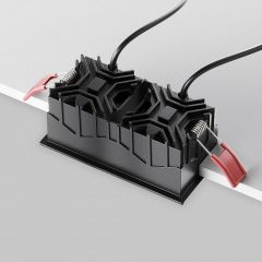 Встраиваемый светильник Maytoni Alfa LED DL043-02-10W3K-SQ-B-1 | фото 9