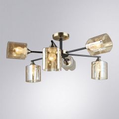Люстра на штанге Arte Lamp Merci A4185PL-6BK | фото 2