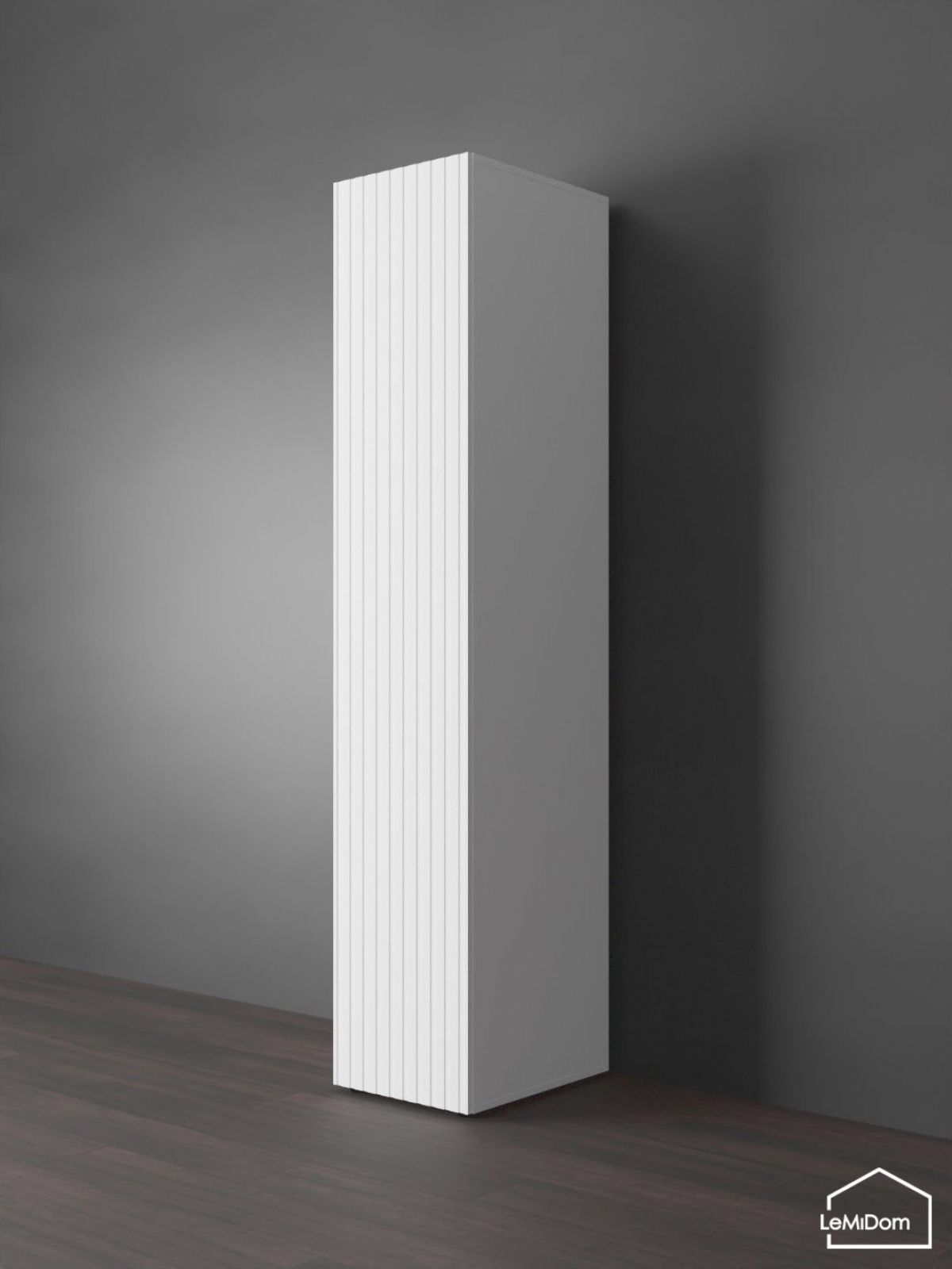 Шкаф Linnea MHR-1PO 2050х400х510 (Белый-М 11.1.1) | фото 6