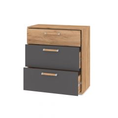 ФЛОРИДА Гостиная (модульная) дуб золотой/графит | фото 10